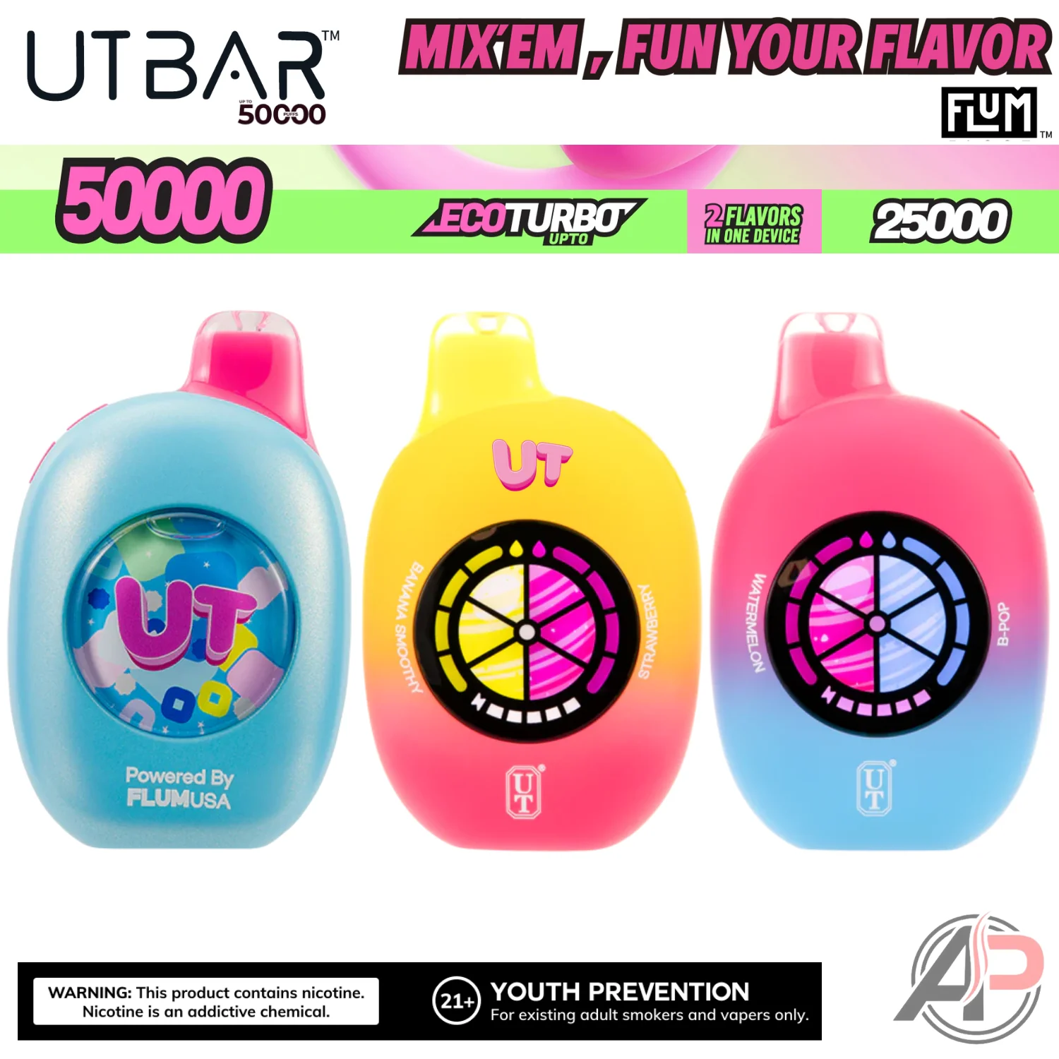 Flum Vape Top Flavors - Large Selection of Disposable Devices